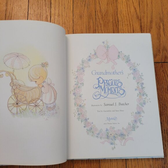 Grandmothers Precious Moments Memory Book Thomas Nelson 1990 Record Keeping - Picture 5 of 16